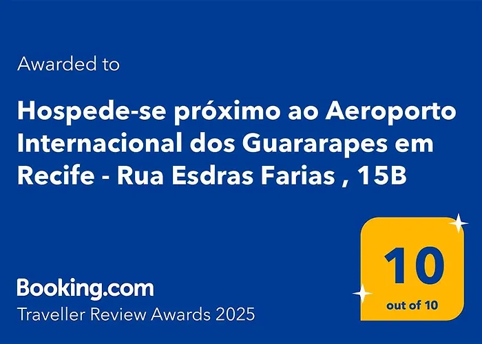 Hospede-Se Proximo Ao Aeroporto Internacional Dos Guararapes Em Recife - Rua Esdras Farias , 15B